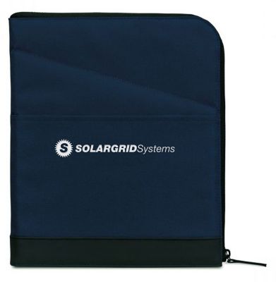 Custom Presentation & Document Folders With Logo: Mobile Office Desktop Document Sleeve