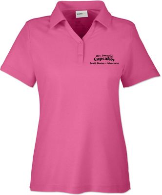 Custom Polo & Golf Shirts: Core 365 Ladies' Fusion Chromasoft Pique Polo