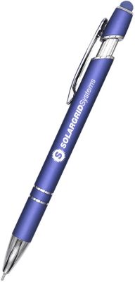Screen Printed Pens: Ultima Softex Luster Stylus Gel Pen