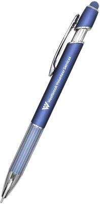 Custom Stylus Pens: Ultima Comfort Luster Stylus Gel Pen