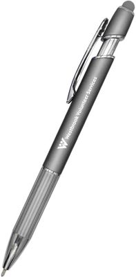 Screen Printed Pens: Ultima Comfort Luster Stylus Gel Pen