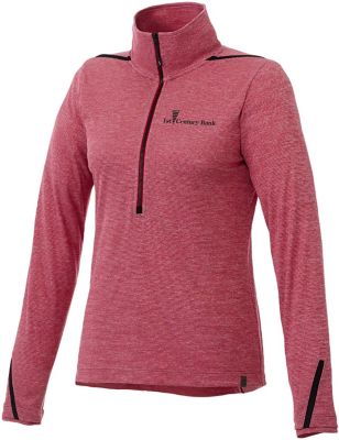 Promotional Apparel & Clothing: Dege Ladies Eco Knit Half Zip