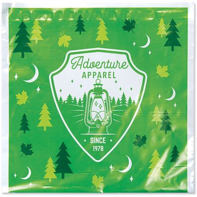 Promotional Boxes & Mailers: Full Color Poly Bag 2 Sided Mailer 14.25 x 12
