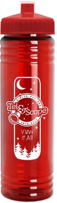 Dental Patient Giveaways: Slim Fit Water Bottle With Push-Pull Lid 24 oz