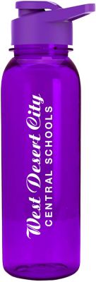 Custom Drinkware: Outdoorsman Tritan Bottle - Drink Thru Lid 24 oz