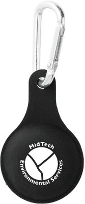 Promotional Tech Gifts: Airtag Silicone Case And Carabineer