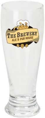 Full Color Pilsner Glass 15 oz