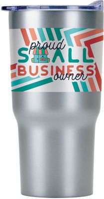 Personalized Travel Mugs & Tumblers: Full Color Conquest Tumbler 20 oz