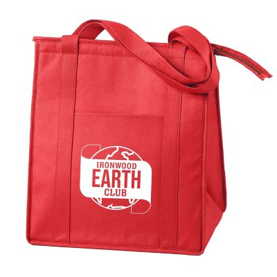 School Promotional Items: Reusable Insulated Colossal Grocery Tote