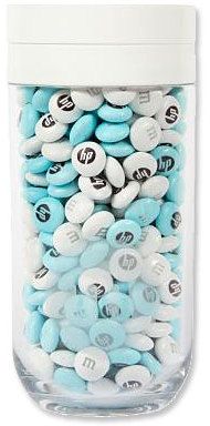 Printed Personalized M&M's Tins, Food