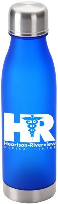 Personalized Plastic Water Bottles: Reusable Softex Sports Bottle 24 Oz