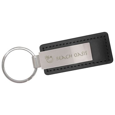 Souvenir Promotional Products: Leatherette Keychain