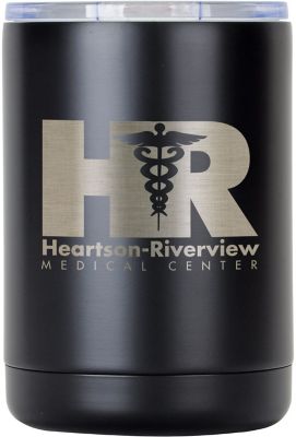 Custom Drinkware: Saratoga 2 In 1 Stainless Tumbler/Cooler 10 oz