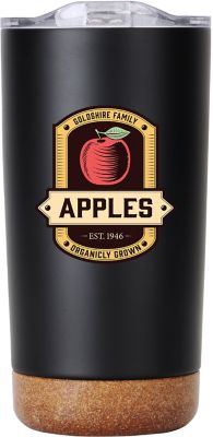 Full Color Cork Bottom Tumbler 18 oz
