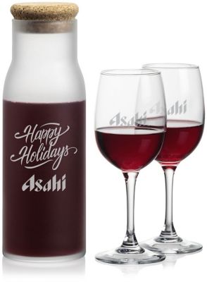 Low Minimums: Yarmouth Carafe & 2 Farnham Wine Glasses