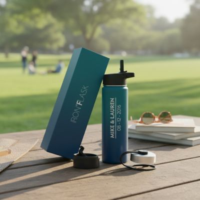 New: POD Iron Flask Wide Mouth Bottle 22 oz