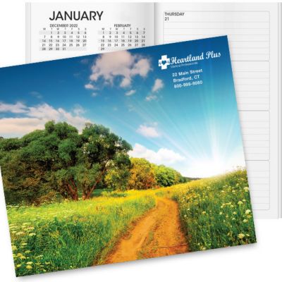 Products Less Than $10: Full Color Weekly Planner With Vinyl Cover