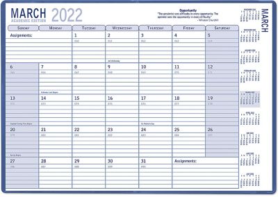 Monthly 7x10: Refill-- 7X10 Academic Monthly (Ad)