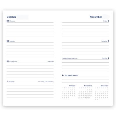 Stock Inserts: Refill-- Work Weekly (Ww)
