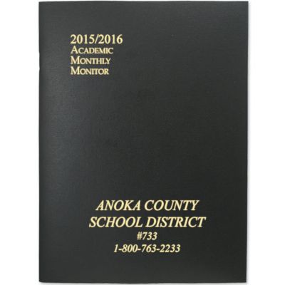 Monthly 7x10: Monthly Academic Monitor 7X10 Planner
