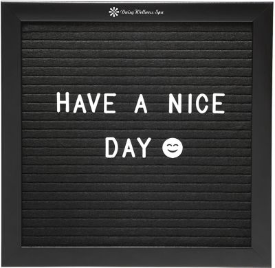 Felt Board With Letters