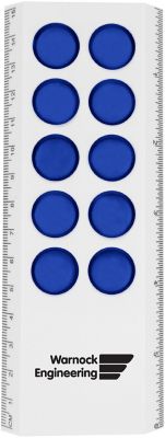 Push Pop 6" Stress Reliever Ruler