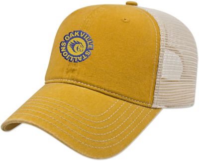 Custom Baseball Hats: Washed Pigment Dyed With Washed Trucker Mesh Cap