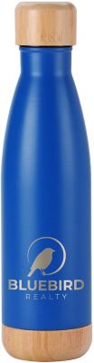 Clearance Center: Voyager Bottle With Bamboo Base & Lid 17 oz