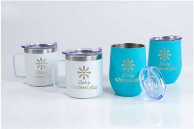 Saratoga Gift Sets: Cafe Mug And Cruise Tumbler Set Of 4