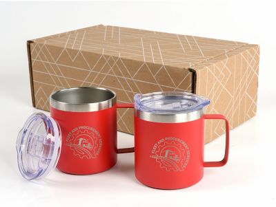 Bar & Glassware: Cafe To Go Gift Set - Set Of 2