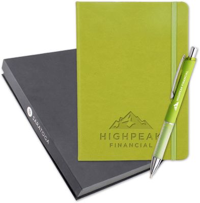 Office Products: Bella Luna Brite Journal And Pen Set Debossed