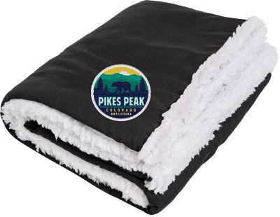 Tradeshow Products: 100% Recycled PET Sherpa Blanket