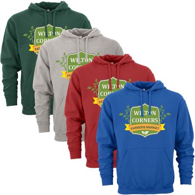 M&O Unisex Zipper Fleece Hoodie