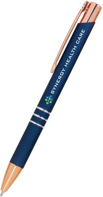Healthcare: Full Colour Delane Gel Pen - Rose Gold