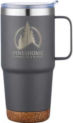 Real Estate Promotional Products: Saratoga Powder Cork Bottom Mug 24 oz