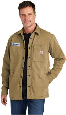 Carhartt® Rugged Flex® Fleece-Lined Shirt Jac