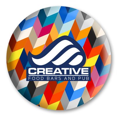 Canada Day Gifts: Full Colour Matte Finish 3" Round Button