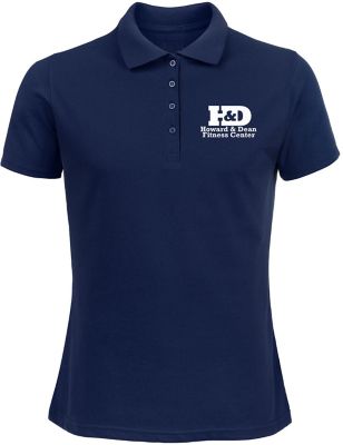 Polo & Golf Shirts: Screen Printed Ladies 50/50 Polo Shirt