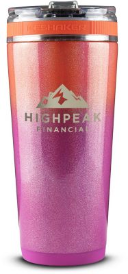 Stainless Steel & Metal Travel Mugs: Ice Shaker 26Oz Flex Tumbler