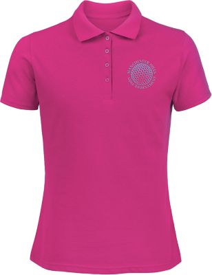Polo & Golf Shirts: Embroidered Ladies 50/50 Polo Shirt