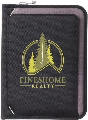 Real Estate Promotional Products: Full Colour Saratoga Summit RFID Padfolio