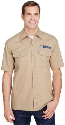 Dickies: Dickies Men's Flex Short-Sleeve Twill Work Shirt