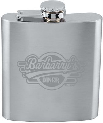 Stainless Steel Flask 6 oz