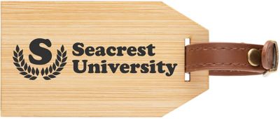 Outbound Bamboo Luggage Tag
