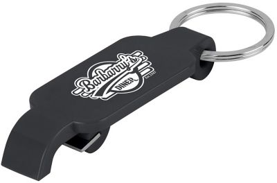 Custom Keychains: Slim Bottle Opener Key Ring