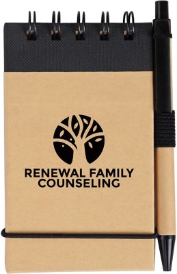 Healthcare Promotional Items: Kraft Jotter With Eco Pen
