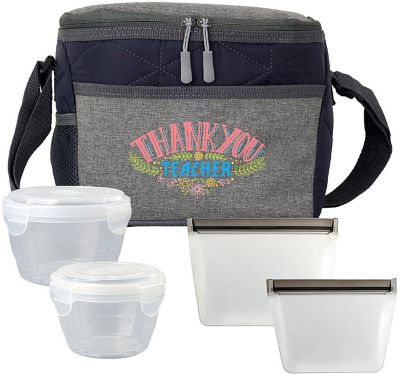 Teacher Appreciation: Nested Bowls Quilted Bag Sandwich Lunch Set