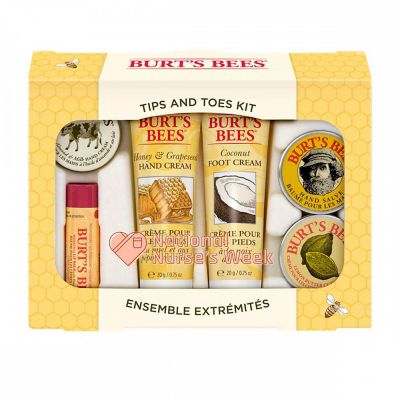 Nurses Appreciation: Burt's Bees Tips And Toes Kit