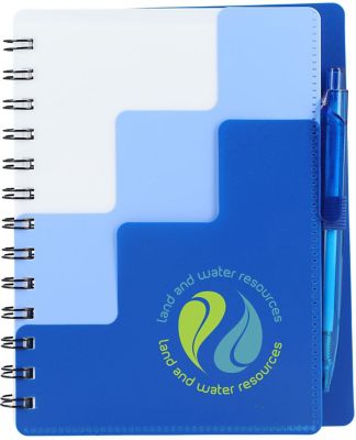 Office Products: 5" x 7" Recycled Pace Spiral Notebook W Pen