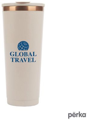 Stainless Steel & Metal Travel Mugs: Perka® Barbarossa Recycled Steel & Coffee Tumbler
